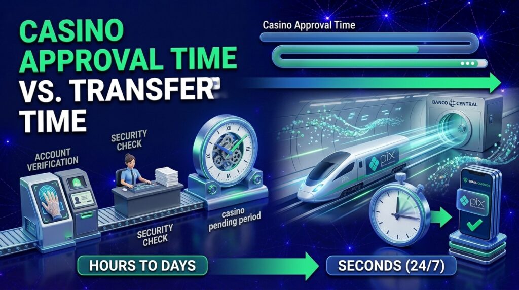 Casino Approval Time vs Pix Transfer Time