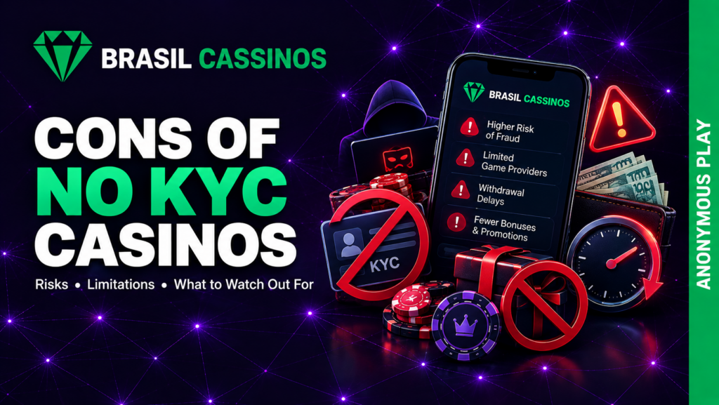 Cons of Playing without KYC