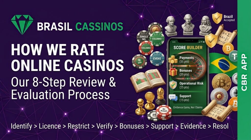 How we rate online casinos