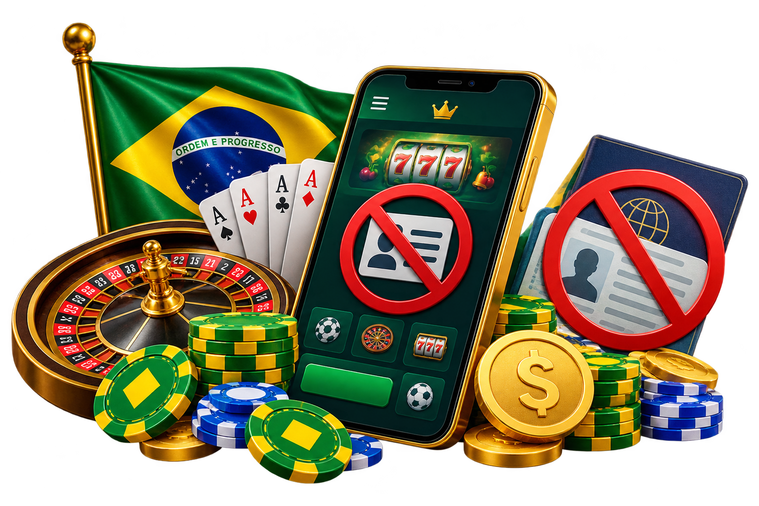 Casinos without selection and without KYC in Brazil