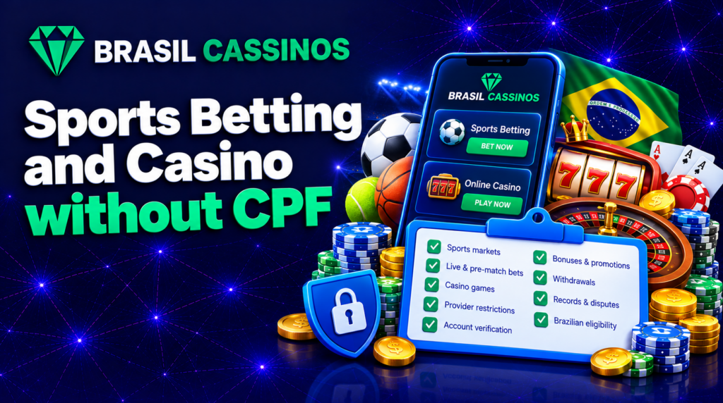 Sports Betting and Casino without CPF