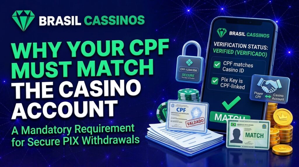 Why Your CPF Must Match the Casino Account